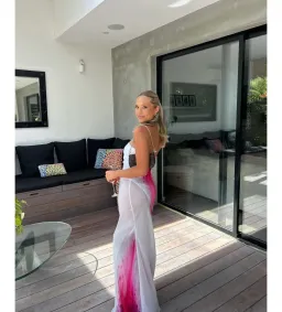 HNTR the Label Alessia Maxi Dress Lillie Size AU 8 for rent on The Volte - image 3