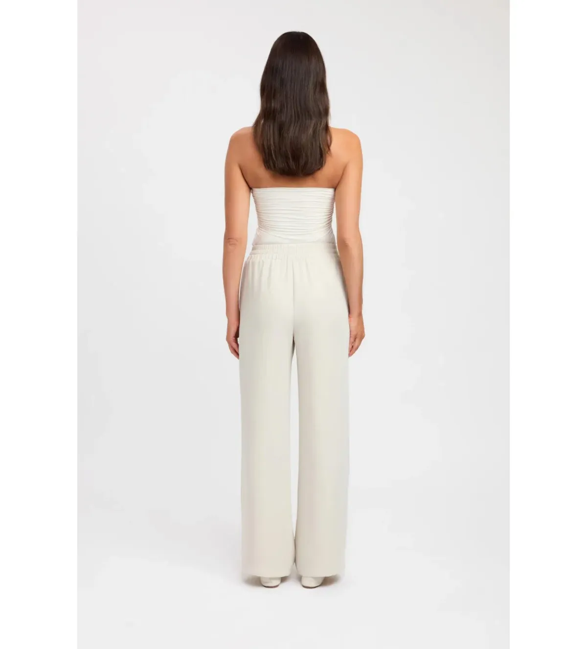 Kookai Tayla Trim Top Coconut Milk Size AU 8 - Image 3