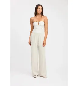 Kookai Tayla Trim Top Coconut Milk Size AU 8 for rent on The Volte - image 1