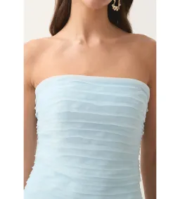 Aje Soundscape Maxi Dress Sea Breeze Size AU 8 for rent on The Volte - image 4