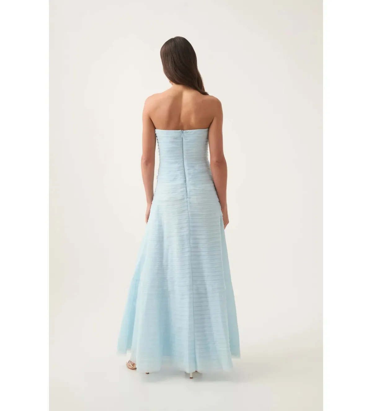 Aje Soundscape Maxi Dress Sea Breeze Size AU 8 - Image 3