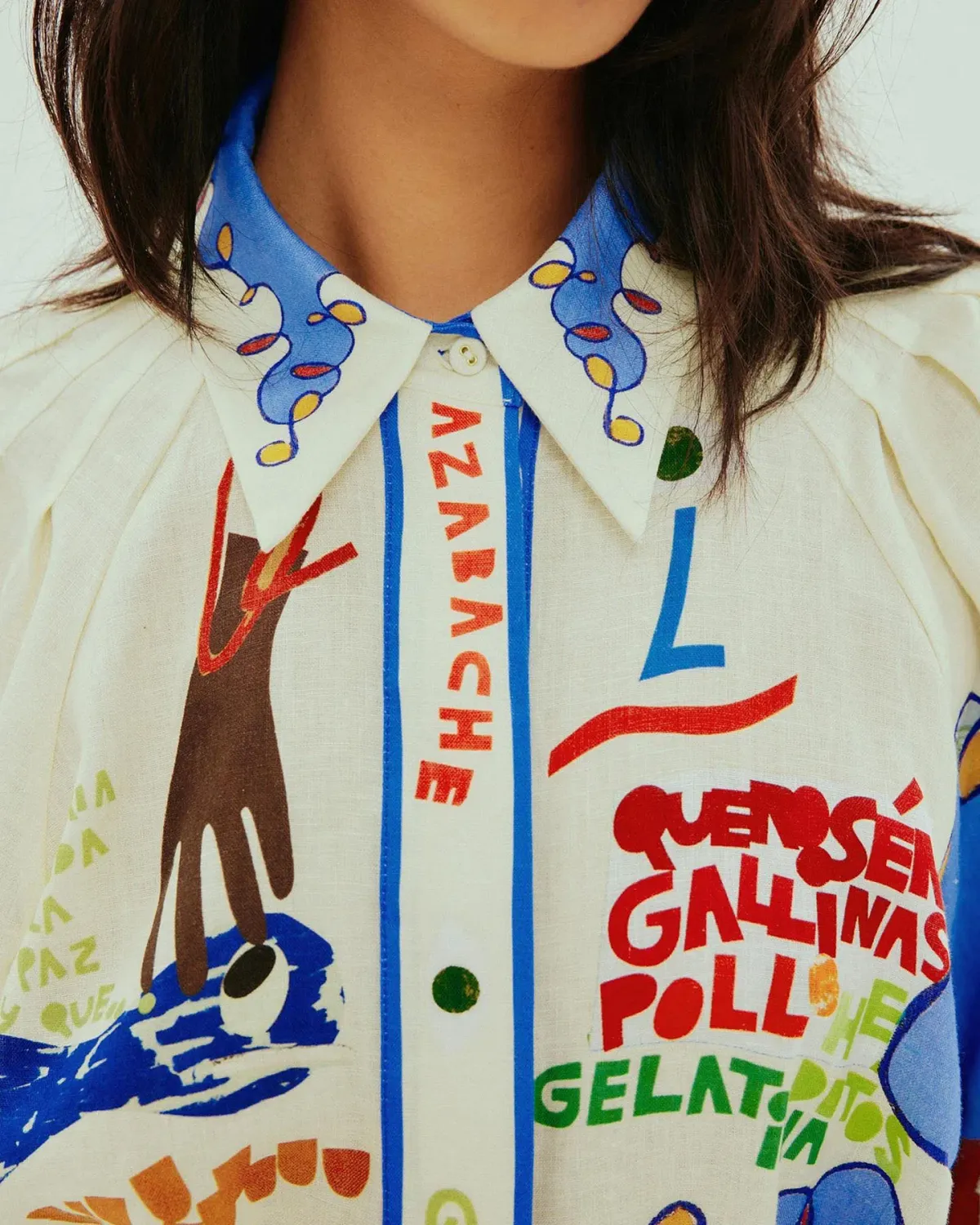 Alemais Nadia Mini Shirtdress Print Size AU 6 - Image 3