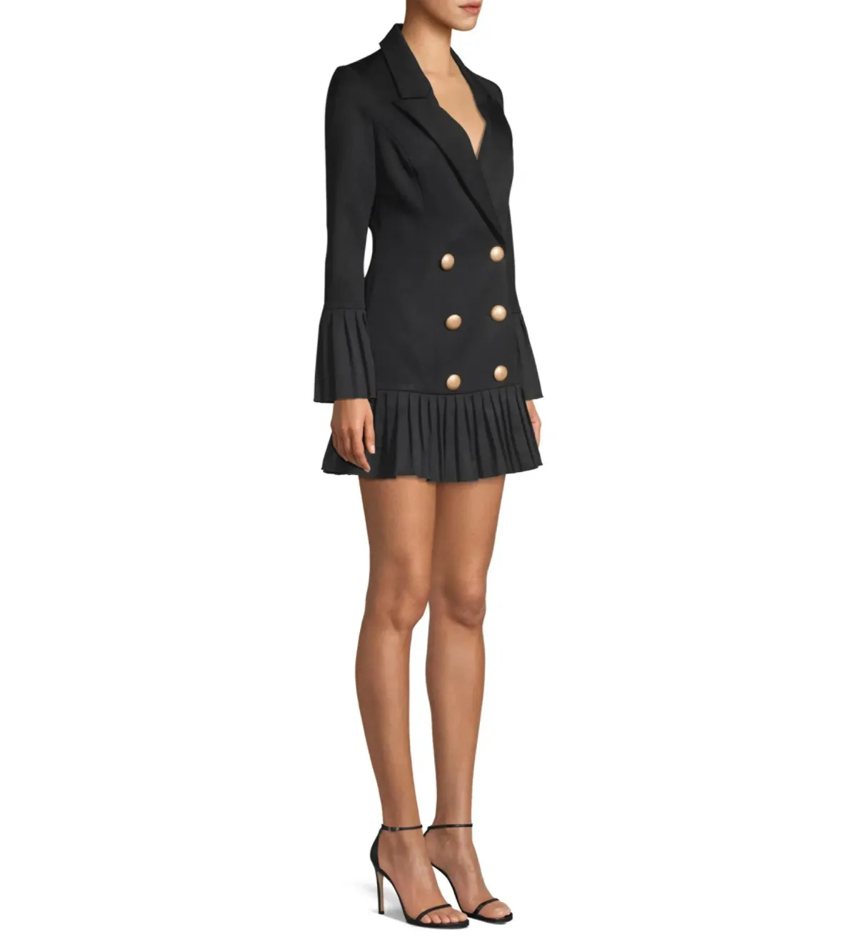 Misha Jordie Blazer Mini Dress Black Size AU 8  - Image 2