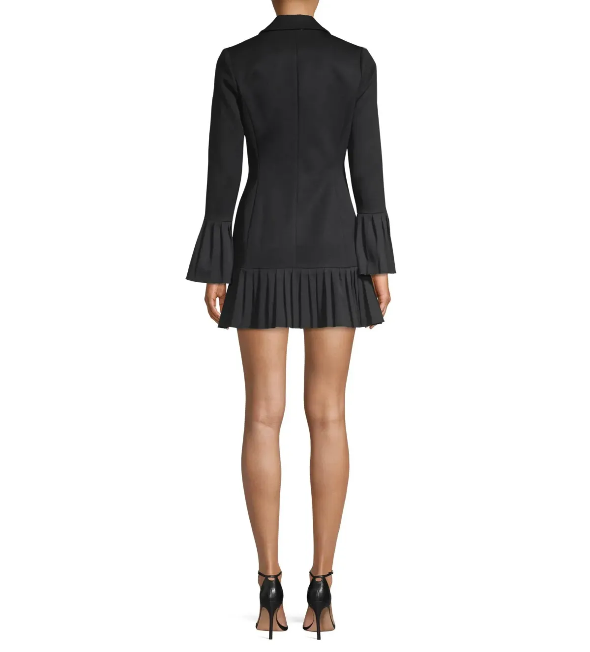 Misha Jordie Blazer Mini Dress Black Size AU 8  - Image 3