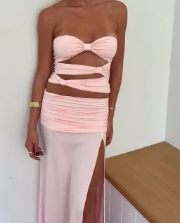 Mode Mila Ribbon Remi Set Pink Size AU 8 for rent on The Volte - image 3