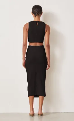 Bec & Bridge Raphaela Top and Skirt Set Black Size 6 for rent on The Volte - image 3