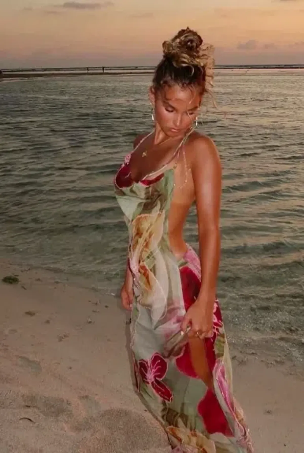 Jaded London Dahlia Maxi Dress Size AU 8 - Image 3