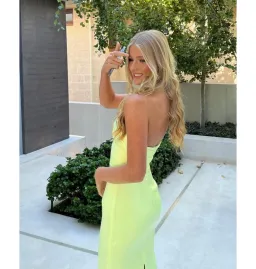 Alex Perry Sheath Gown in Lime Size AU 8 for rent on The Volte - image 2