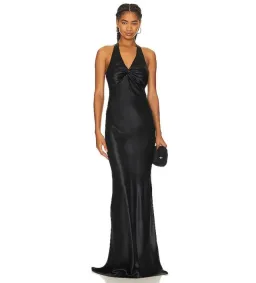 Natalie Rolt Tasha Gown Black Size 1/AU 8 for rent on The Volte - image 1