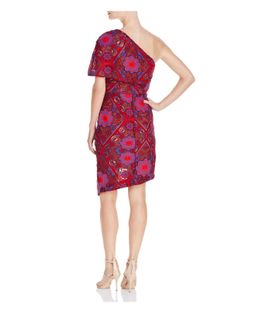 Elliatt Cosmic Mini Dress Burgundy Lace Size M / AU 10 for rent on The Volte - image 3