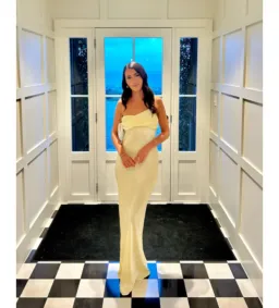 Natalie Rolt Mikayla Gown Lemon Size 1/AU 8 for rent on The Volte - image 1