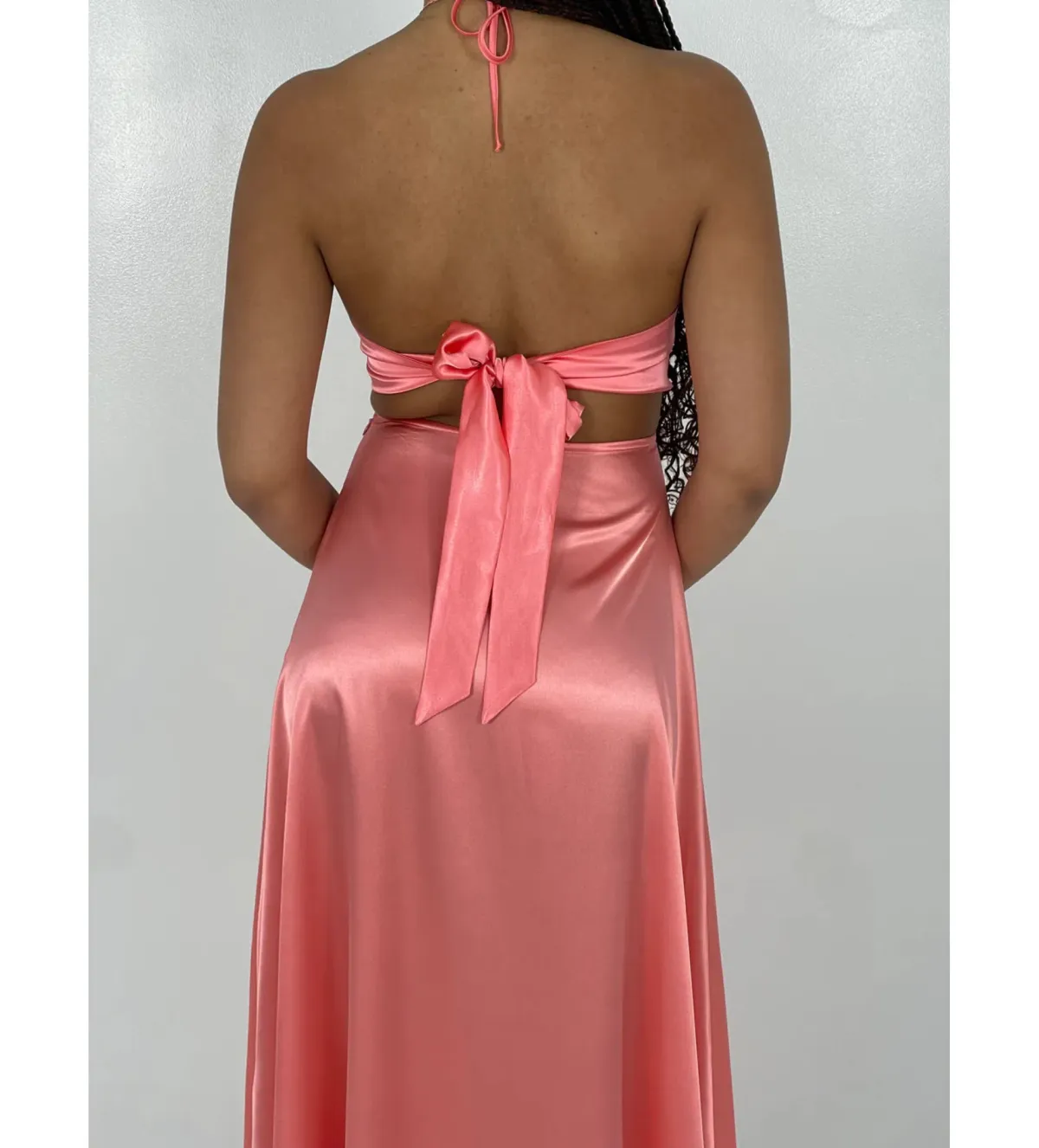 Lane & Sass Lucy Gown in Guava Size S / AU 8 - Image 4