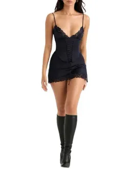 House of CB Soraya Dress Navy Size 6 for rent on The Volte - image 1