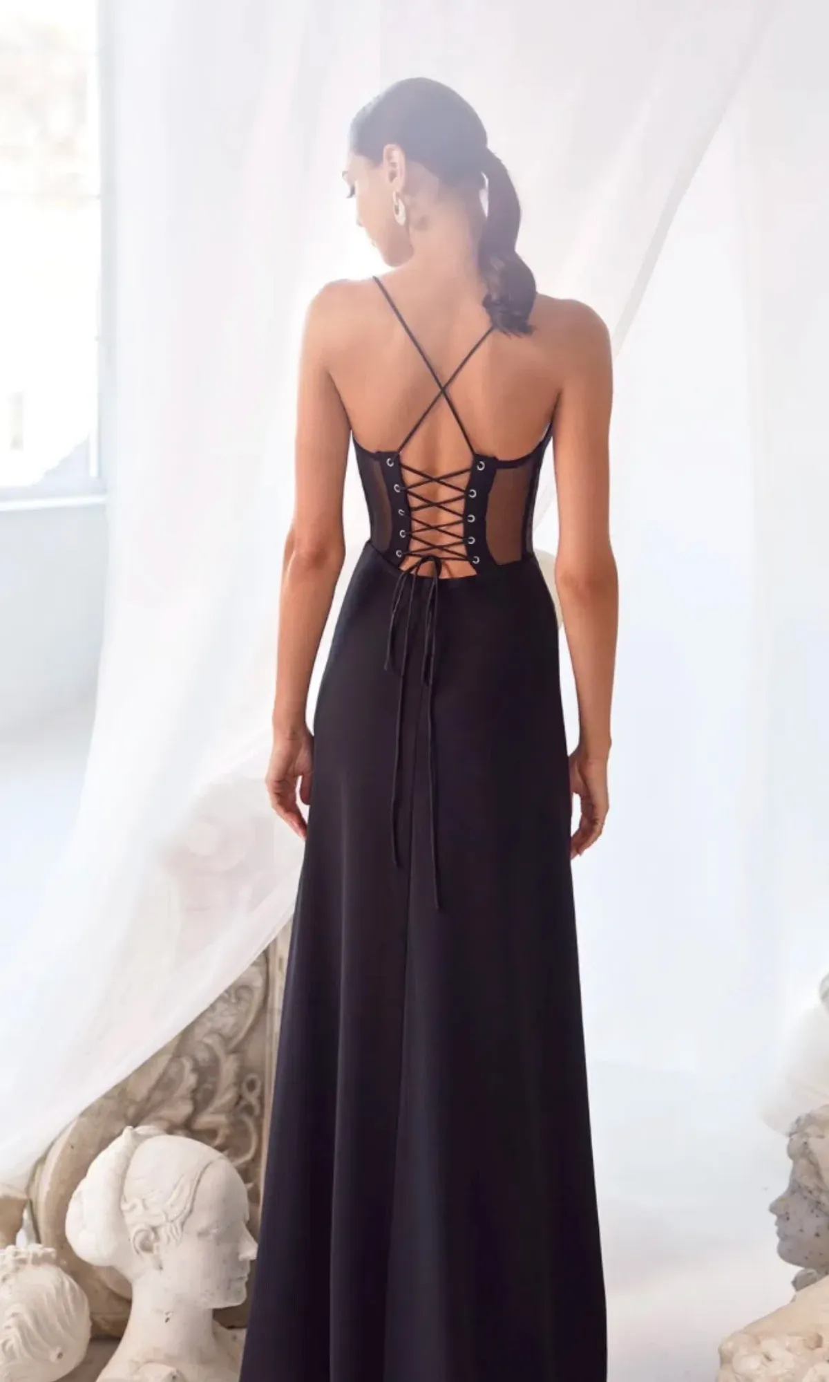 Alamour The Label Amary Gown Black Size S / AU 8  - Image 2