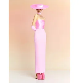 Solace London Afra Maxi Dress Pink Size 6 for rent on The Volte - image 2