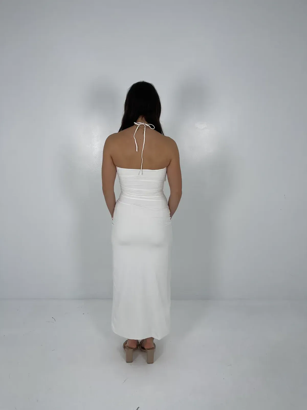 Maygel Coronel White Veranera Midi Dress One Size - Image 3