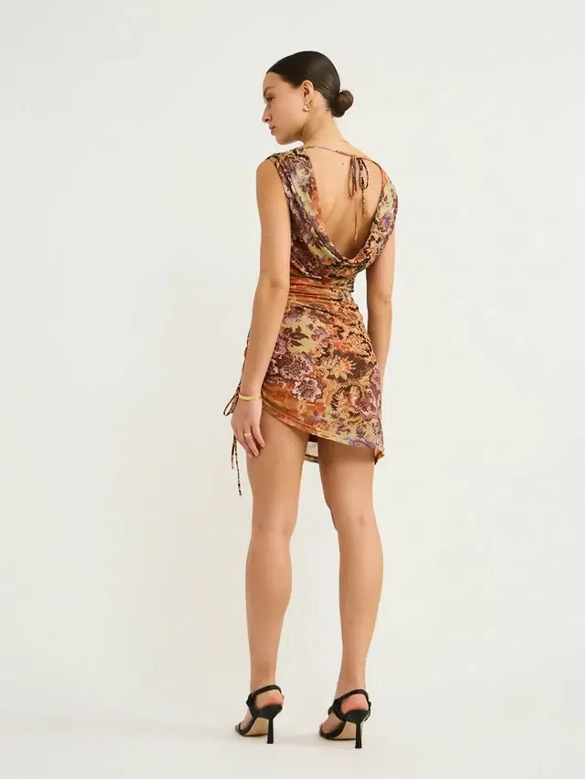 Hansen & Gretal Octavia Mini Dress Floral Size 6 - Image 2
