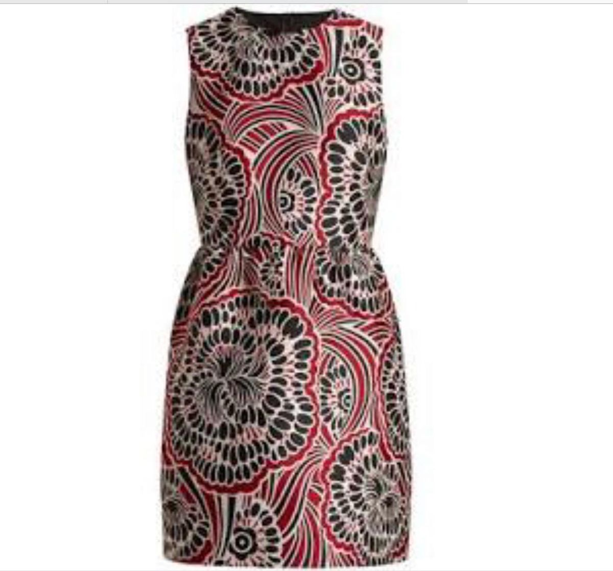 RedValentino Bambolina floral-jacquard mini dress Size 14 - Image 2