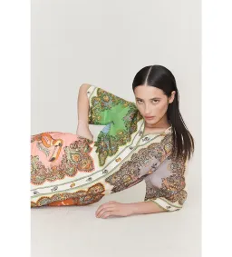 Alemais Trippy Troppo Mini Shirt Dress Multi Size 6  for rent on The Volte - image 2