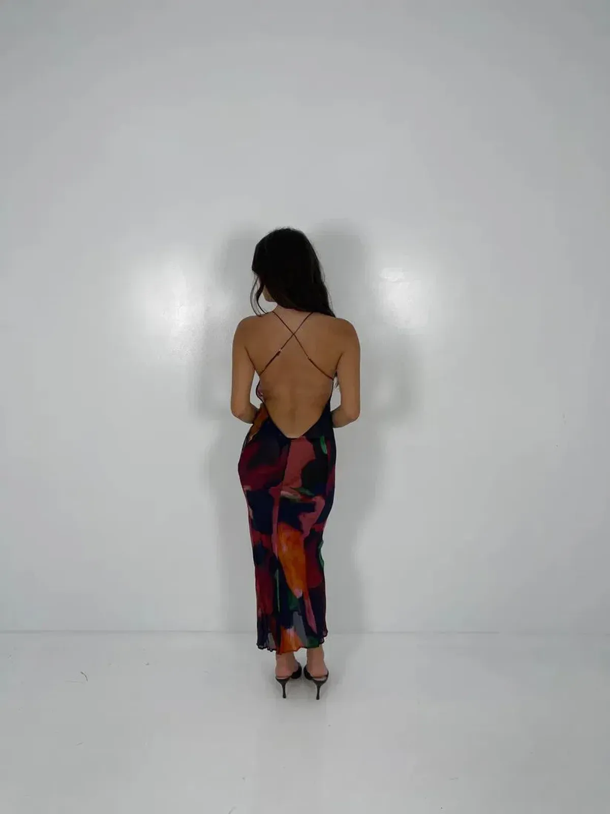 Rat And Boa Paola Slip Dress in Floral Size S/AU8 - Image 3