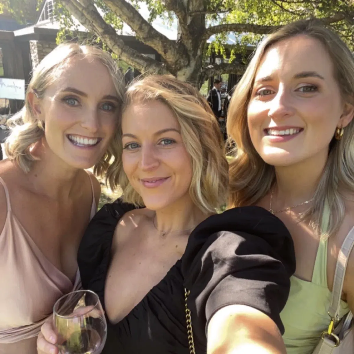 Aje Gabrielle Plunge Midi Dress Black Size 8 - Image 3