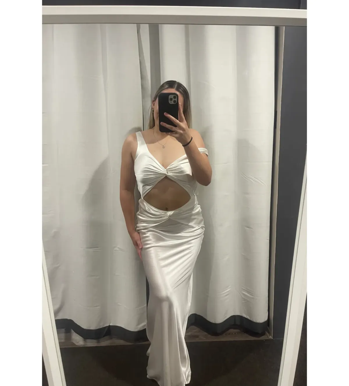 Natalie Rolt Tamika Gown White Size 1/AU 8 - Image 2