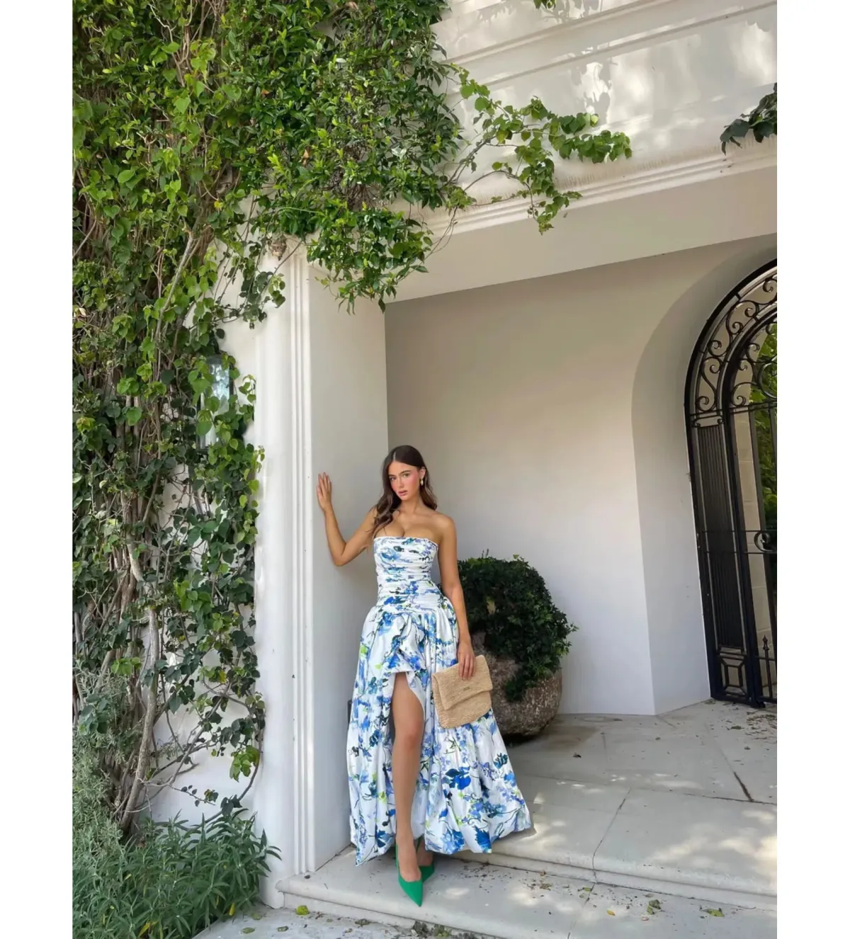 Aje Violette Bubble Hem Maxi Lavenders of Provence Size AU 8 - Image 1