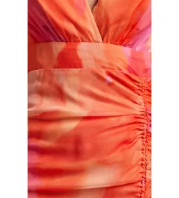 Talulah Ibiza Dress in Orange Floral Size 12 / L for rent on The Volte - image 3