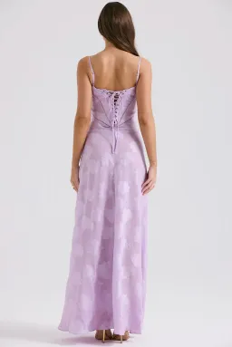 House Of CB Purple Seren Gown Size 6 for rent on The Volte - image 3