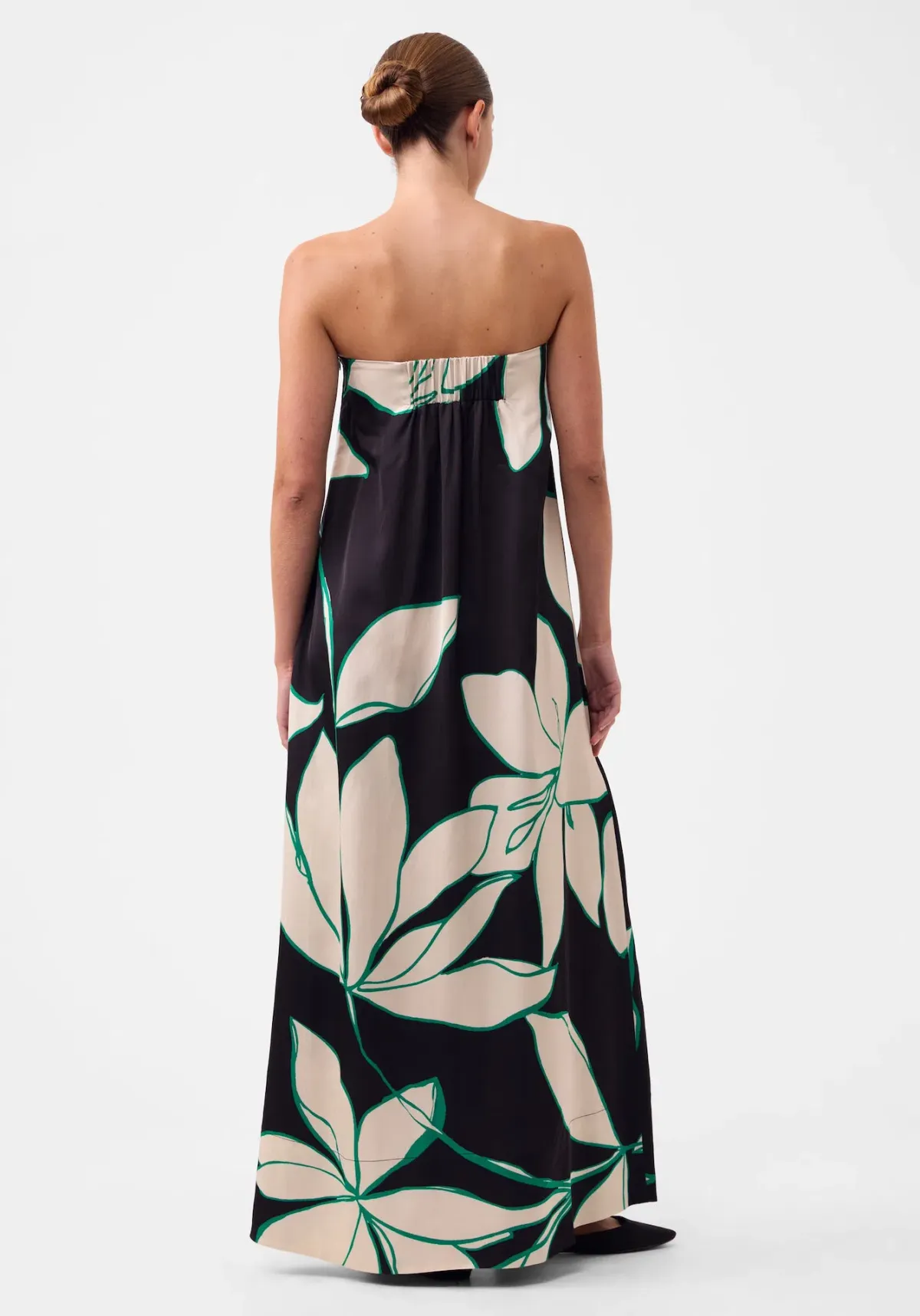 Morrison Willow Maxi Strapless Dress Floral Print Size AU 12 - Image 3