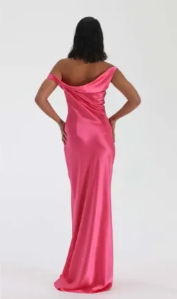 Natalie Rolt Monika Gown Maxi Pink Size AU 6 for rent on The Volte - image 3