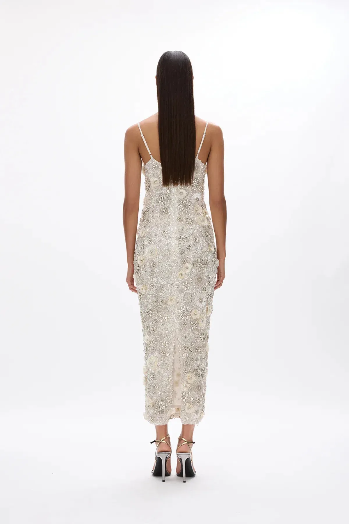 Rachel Gilbert Francesca Gown Dress Ivory Size 0 / AU 6 - Image 4