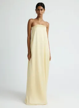 Anna Quan Delfina Dress Champagne Size 6 for rent on The Volte - image 1