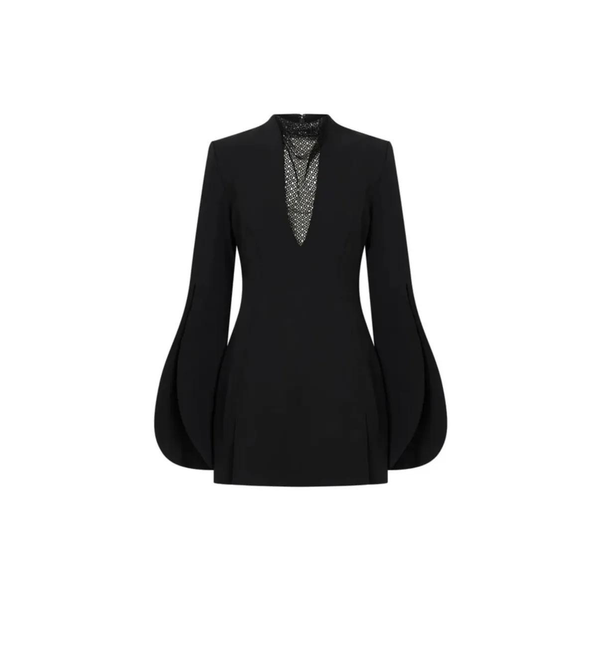 Camilla and Marc Sillage Lace Mini Dress in Black Size 10 - Image 5