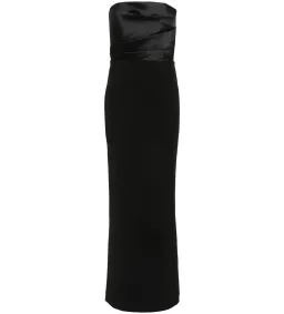 Solace London Afra Maxi Dress in Black Size 8 for rent on The Volte - image 5