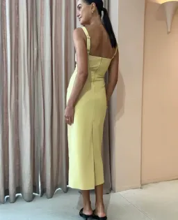 Camilla And Marc Brixton Dress Mustard Yellow Size 8 for rent on The Volte - image 3