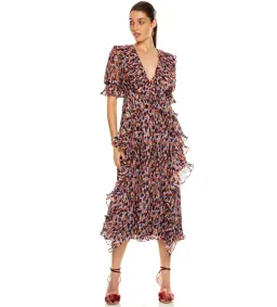 Talulah Sweet Sugar Midi Dress in Floral Size 6 for rent on The Volte - image 1