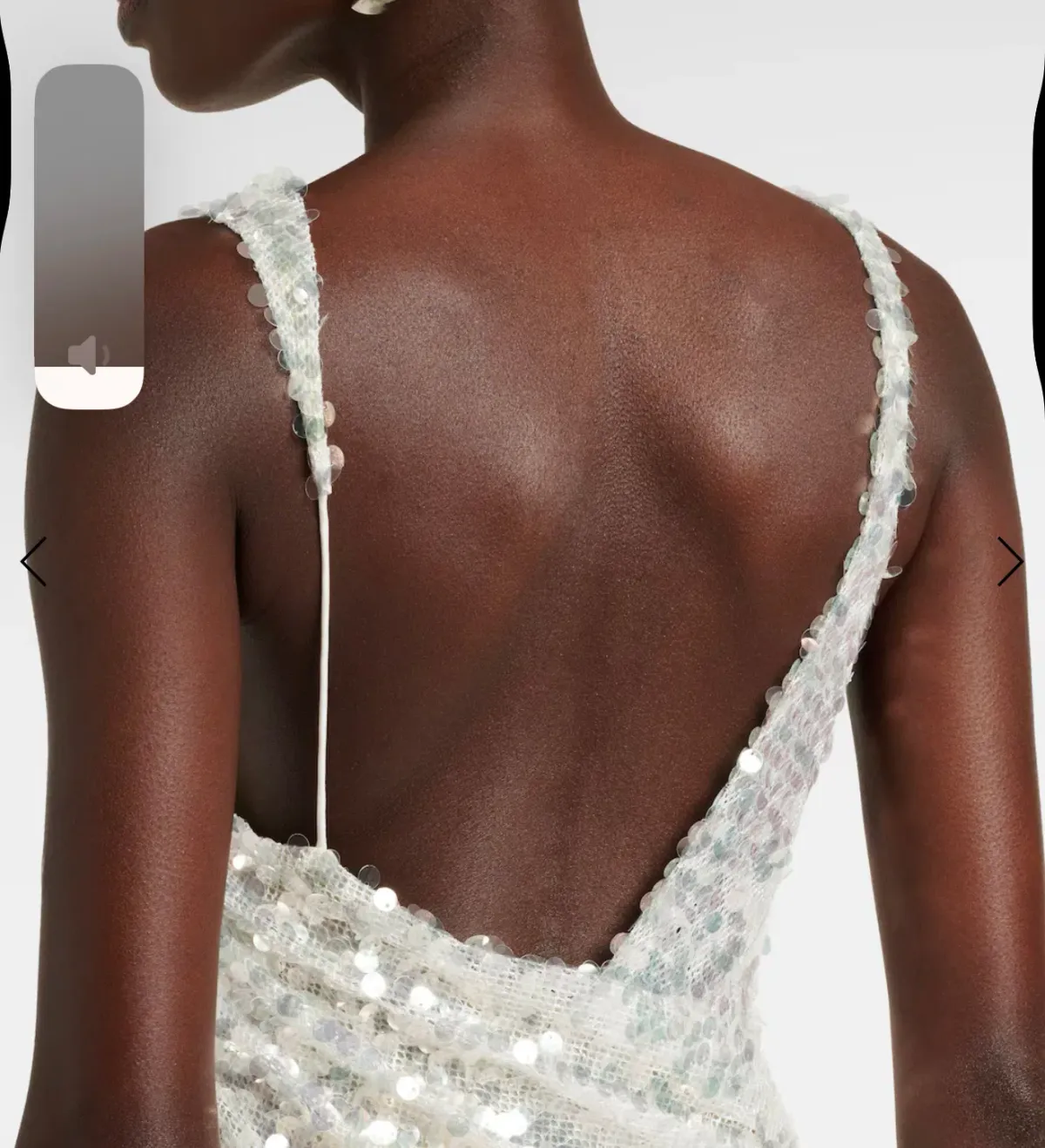 Christopher Esber Opaline Sequin Mini Dress Size AU 6 - Image 4