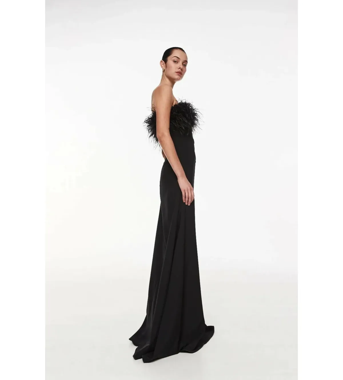 Rachel Gilbert Linc Gown Black Size 2/AU 10 - Image 5