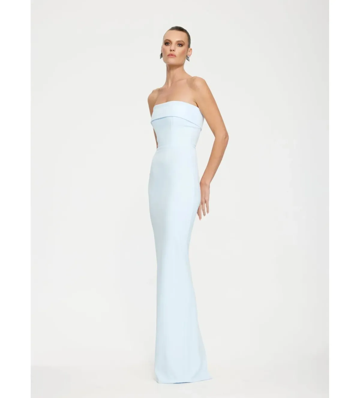 Effie Kats Monroe Gown Ice Blue Size AU 8 - Image 2