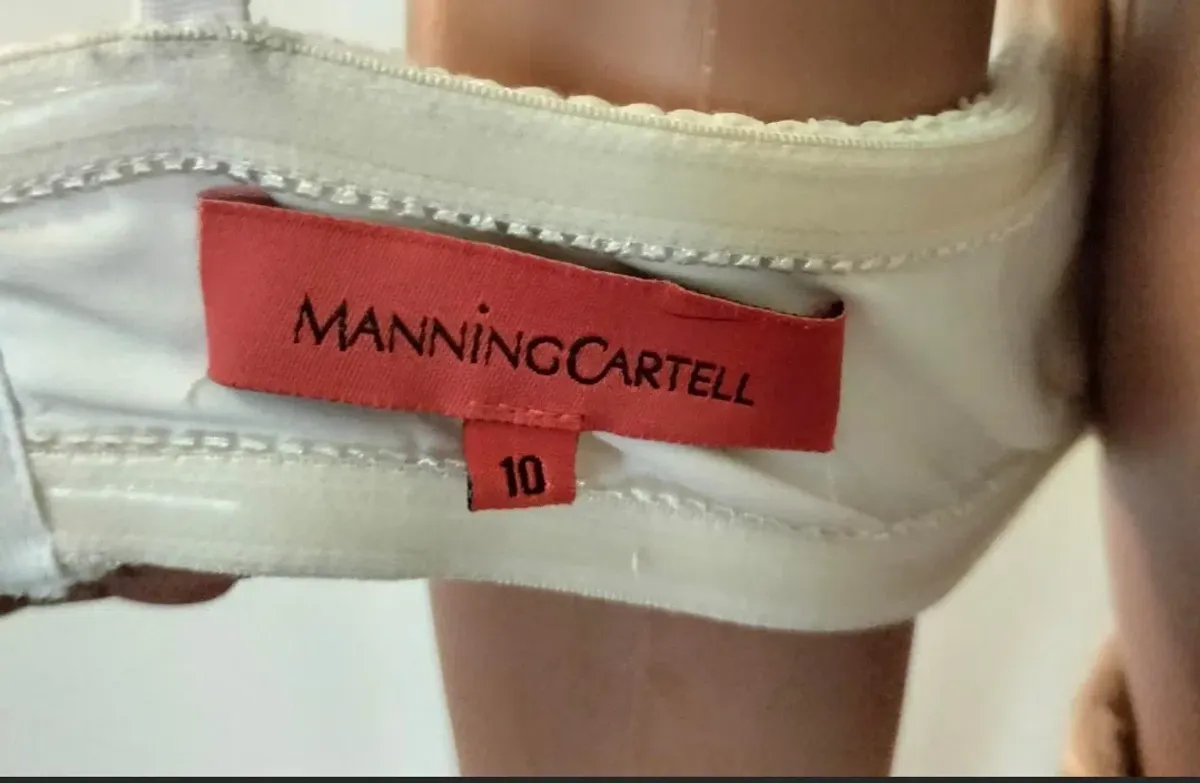 Manning Cartell Siamiese Twins Midi Dress Cream Size 10 - Image 4