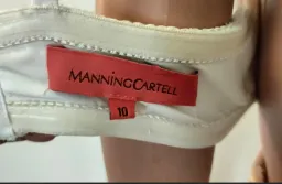 Manning Cartell Siamiese Twins Midi Dress Cream Size 10 for rent on The Volte - image 4