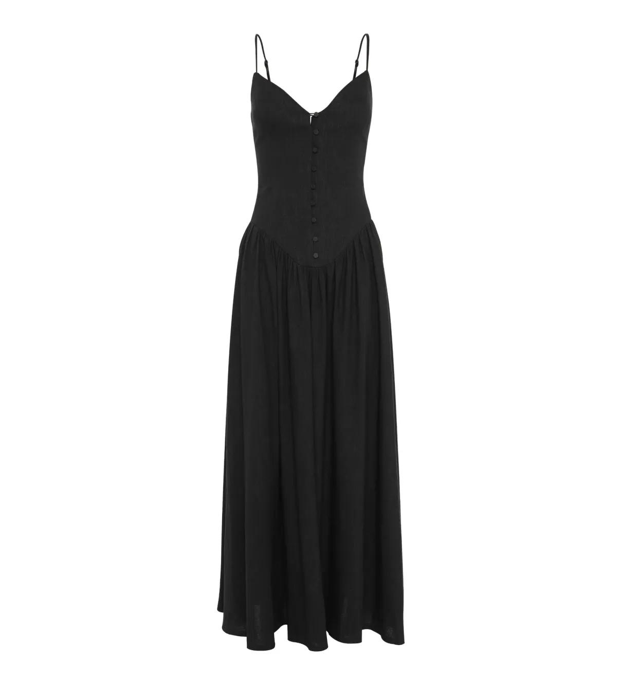 Mossman Common Ground Maxi Dress Black Size AU 12 - Image 5