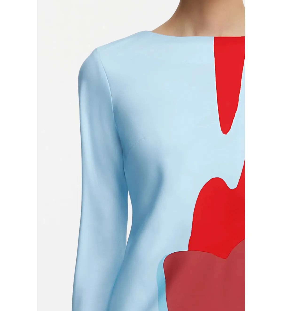 Significant Other Alia Mini Dress Crimson Stencil Size AU 12 - Image 4