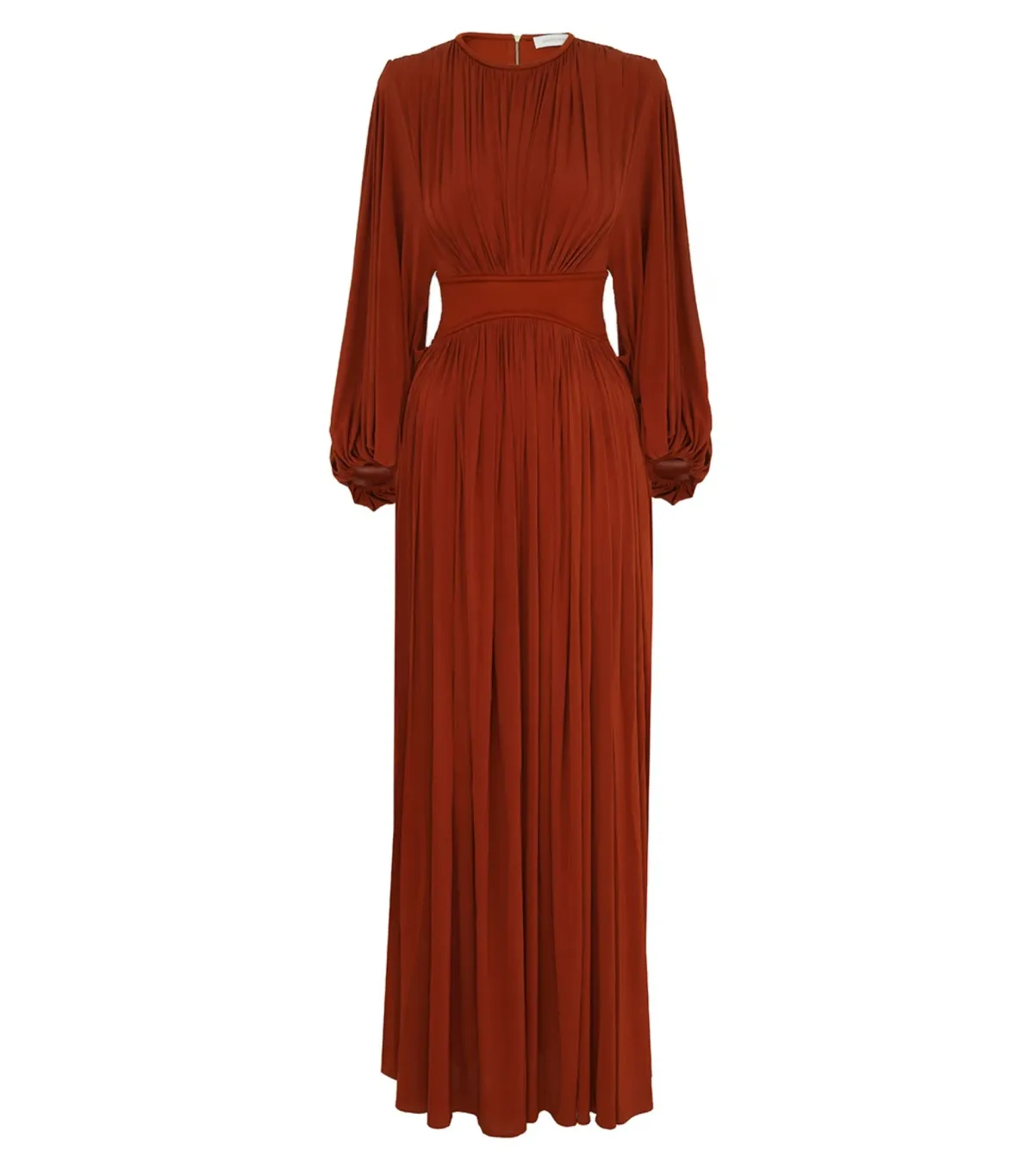 Zimmermann Illuminate Batwing Maxi Dress in Rust Size 2 / AU 12 - Image 5