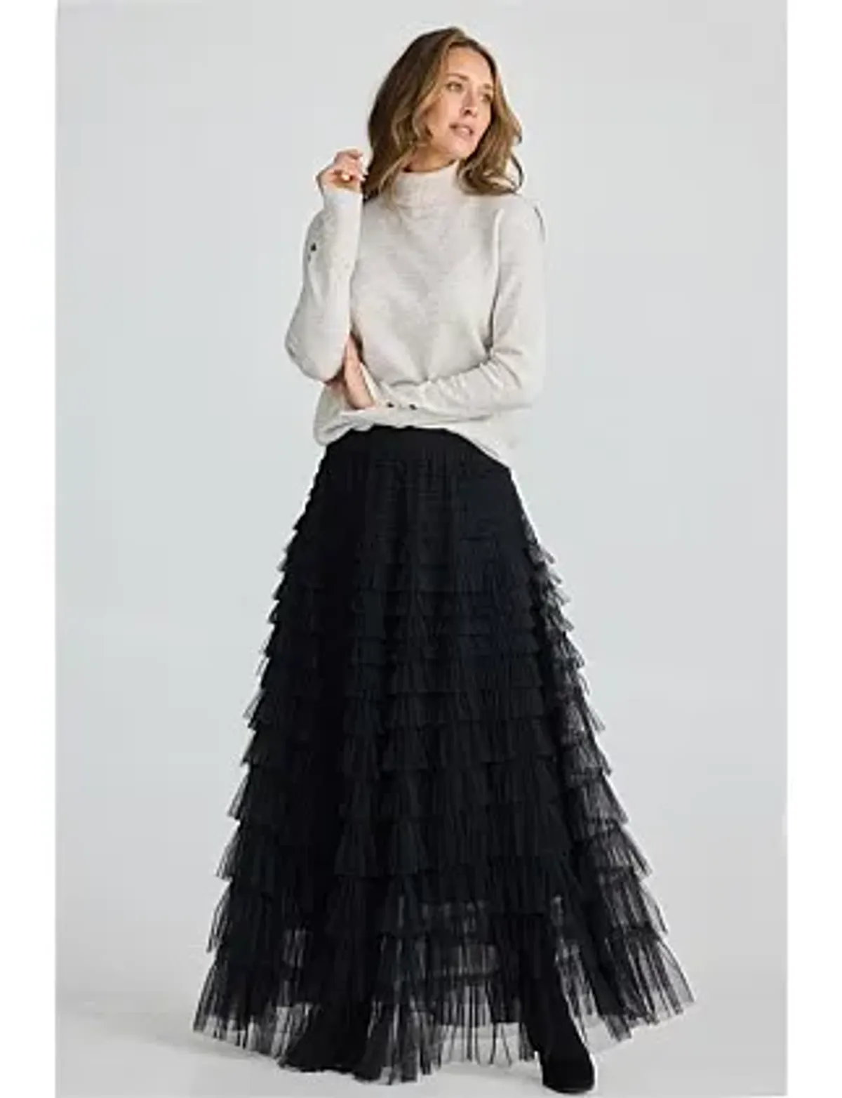 Brave + True Chance Skirt Black Size S/ Au 10 - Image 1