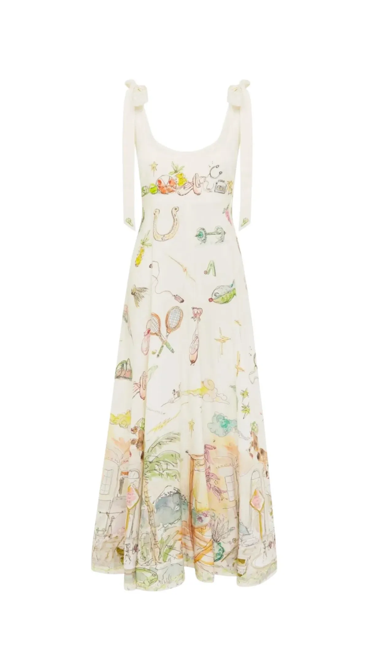 Alemais Anouk Ballet Sundress Size 8 - Image 3