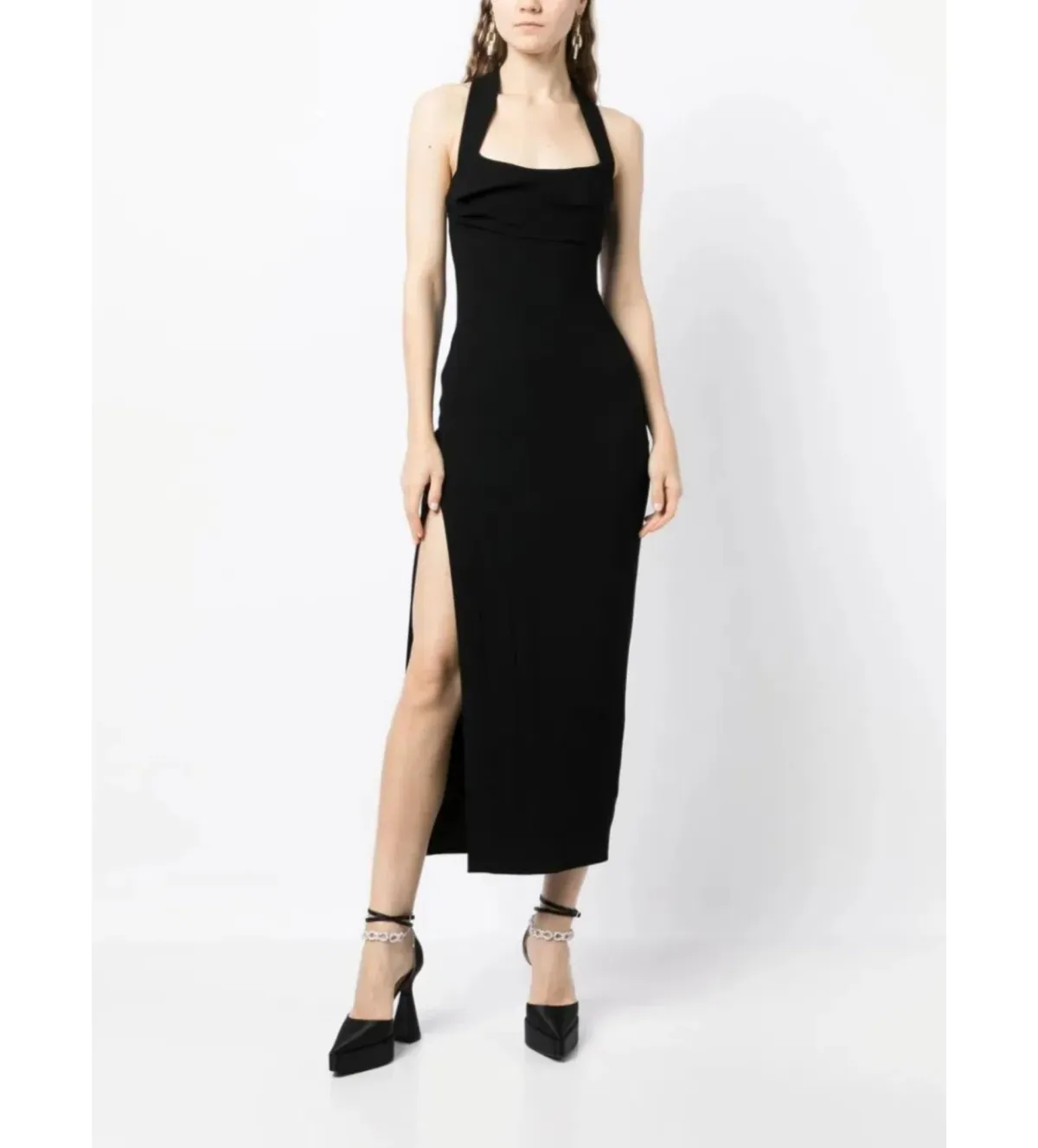 Rachel Gilbert Blaise Gown Black Size 8  - Image 1