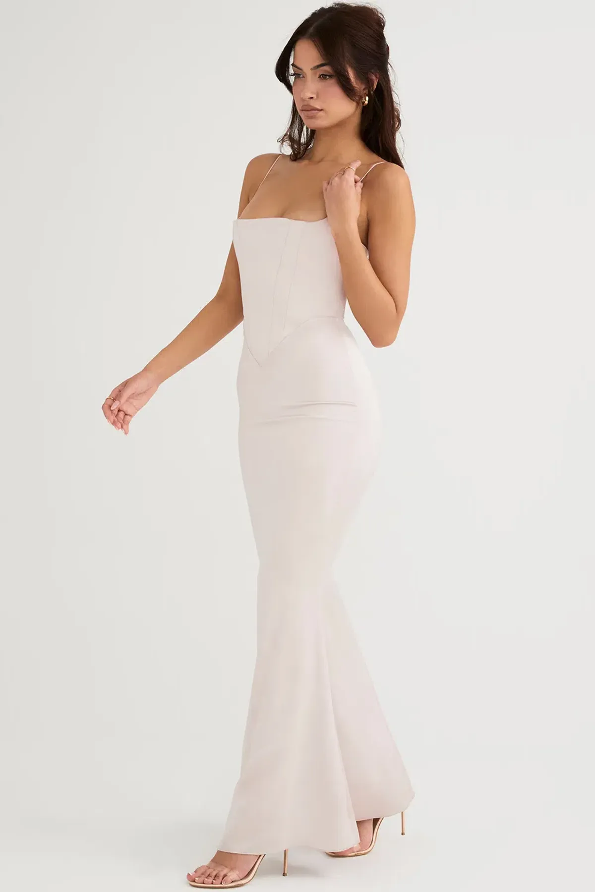 House of CB Olivette Corset Dress Blush Size 10 - Image 2