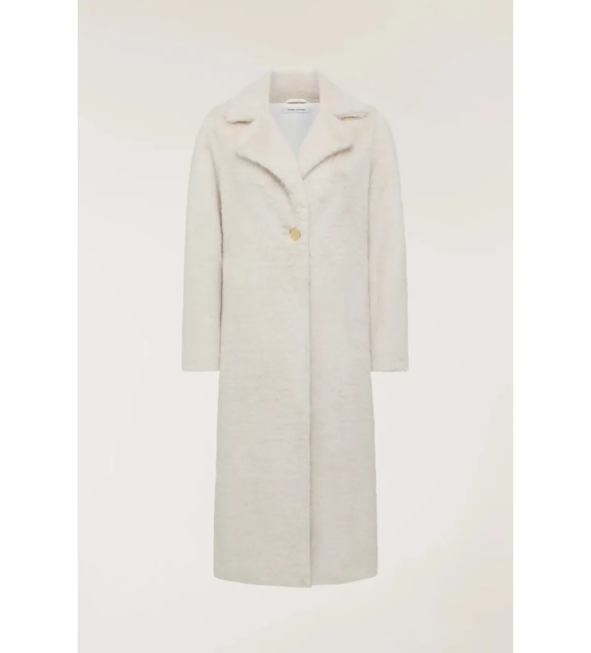 Perri Cutten The Shag Coat Ecru One Size M/AU 10  - Image 5